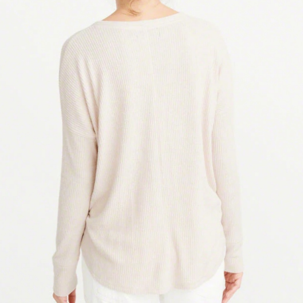 Abercrombie Tie-Front Button-Up Top - image 4